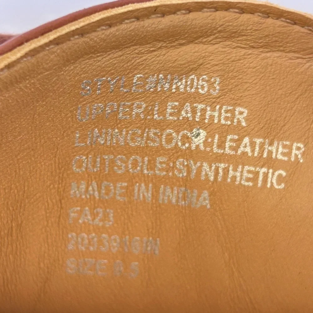 Madewell Women’s The Hempstead Desert Boot‎ Leather Lug Sole Size 9.5